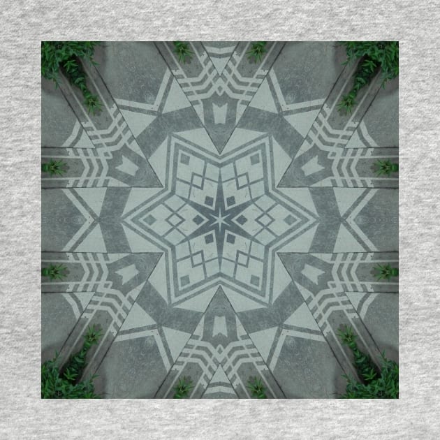 Reverse Graffitti Kaleidoscope Pattern (Seamless) 4 by Swabcraft